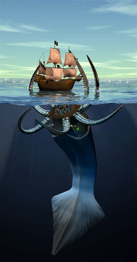 Kraken mascot sizeof